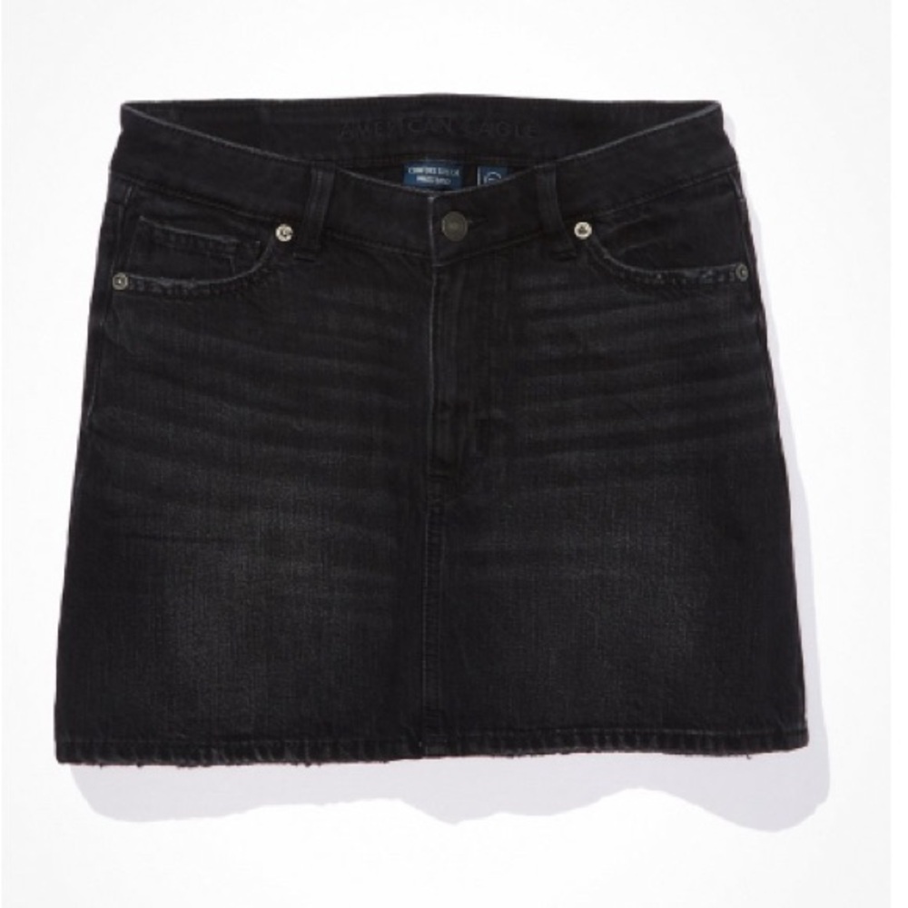 American eagle high waisted 90s denim mini skirt